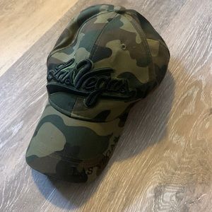 NWOT LAS VEGAS CAMO BALL CAP